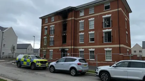 Read more about the article Families rescued after fire breaks out at Sherford flats
