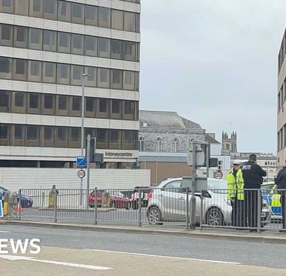 Pedestrian suffers head injury in Plymouth road crash