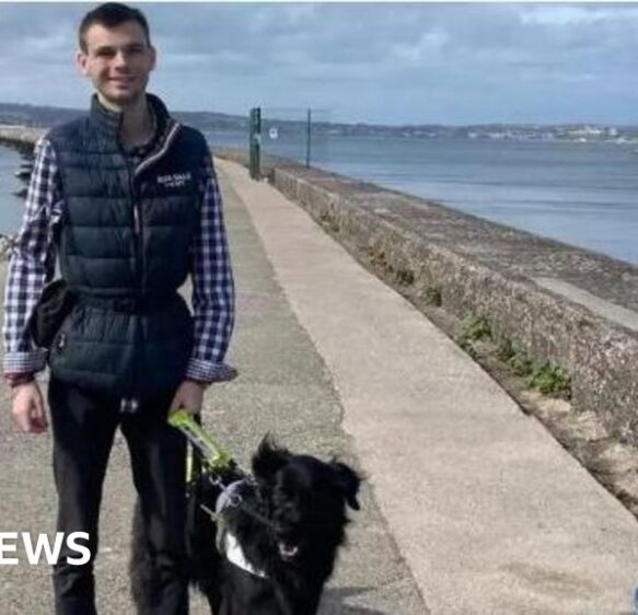 'Guide dog incident' and 'peaceful protest'