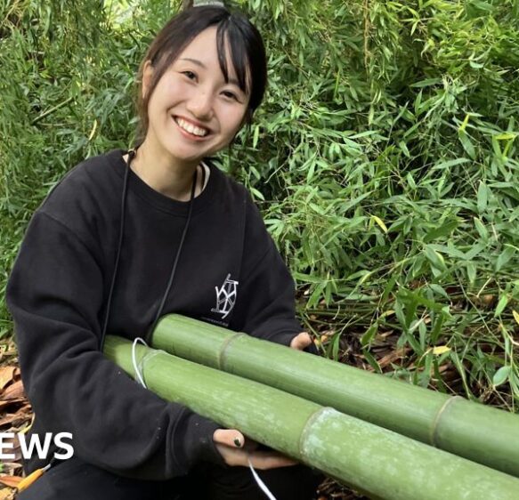 Japanese bamboo craft experts come to Cornwall to demonstrate art