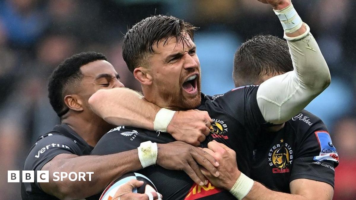 You are currently viewing Exeter 38-0 Harlequins: Henry Slade stars as Chiefs crush Quins