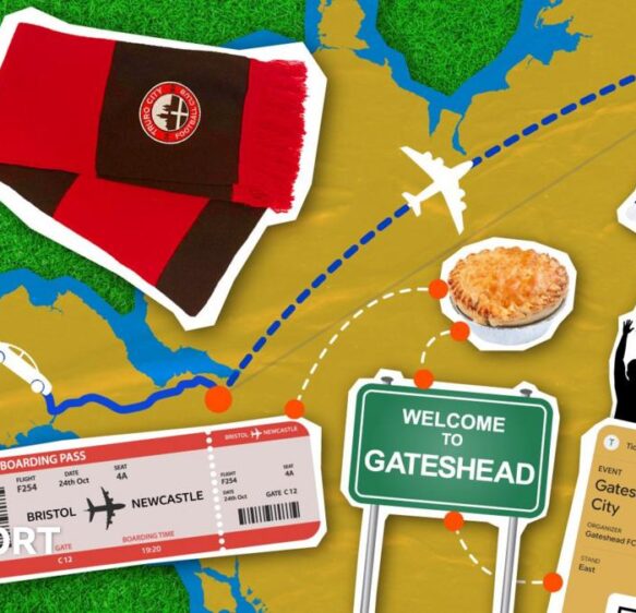 Gateshead vs Truro: Fans travel 914 miles for furthest away match in English football history
