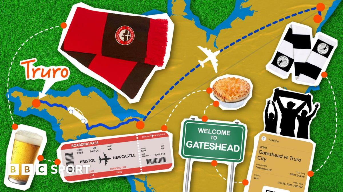 You are currently viewing Gateshead vs Truro: Fans travel 914 miles for furthest away match in English football history