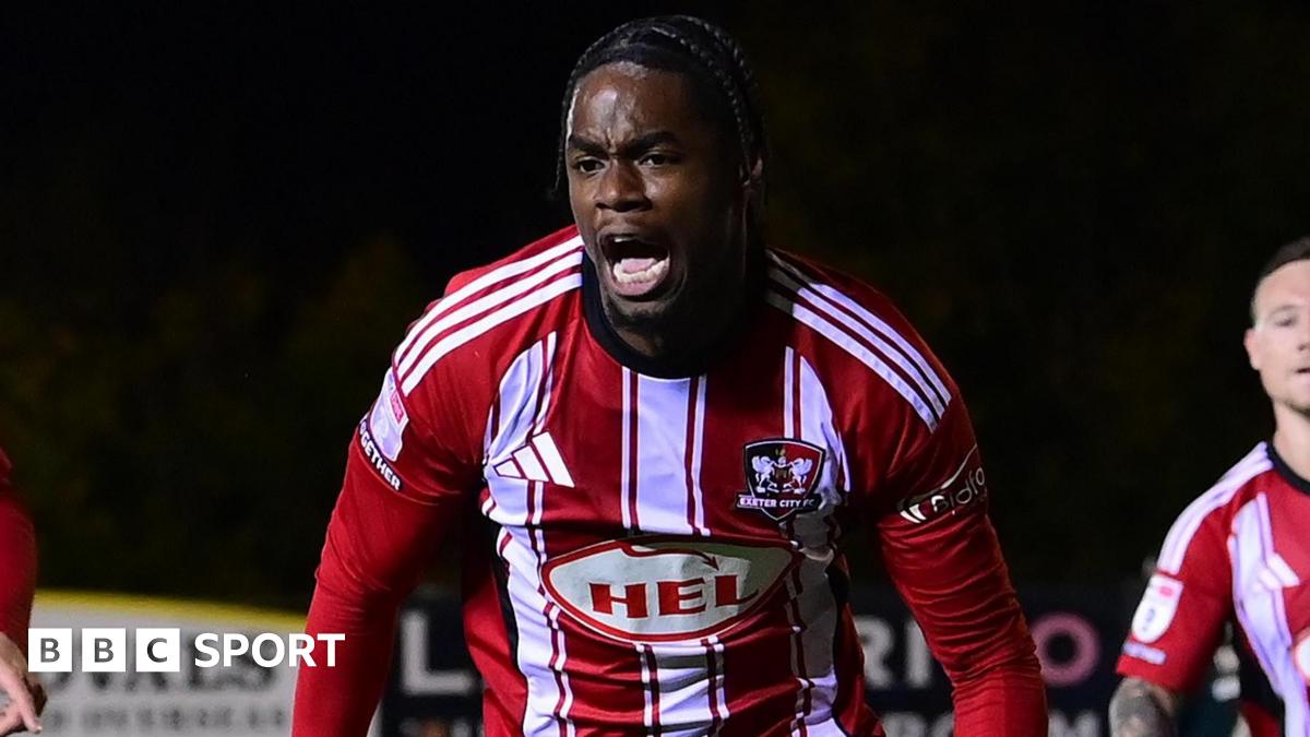 You are currently viewing Akeel Higgins: Exeter City loanee shows ‘undoubted talent’ in Devon derby win