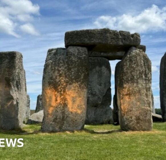 'Stonehenge damaged' and 'trees to prevent floods'
