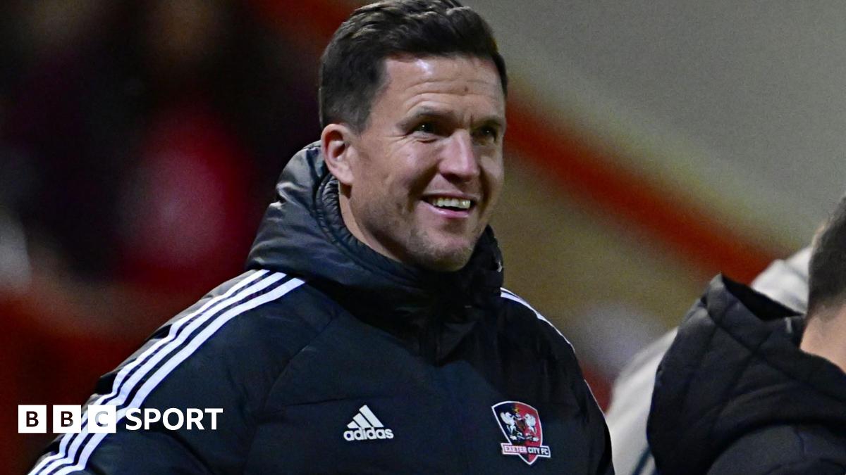 You are currently viewing Gary Caldwell: Exeter City boss hoping to take momentum into FA Cup