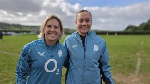 Read more about the article Red Roses players visit Devon to ‘influence’ future generations