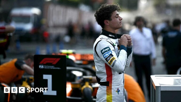 Read more about the article Mexico City Grand Prix: Lando Norris looks to take advantage of pole position