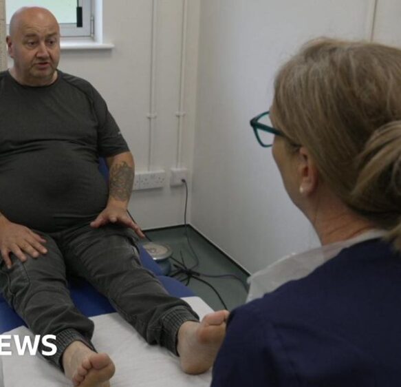 Plymouth homeless man given hope after charity feet care