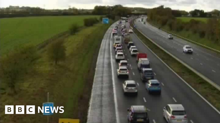 Read more about the article Heavy traffic near Bristol after man arrested