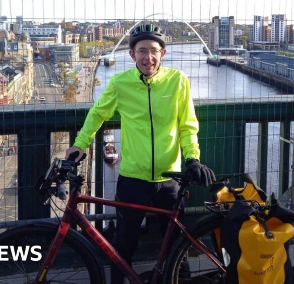 Cycling 900 miles for Truro City FC match was ‘work of a madman’