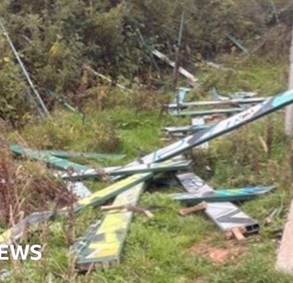 Vandals cause £19k damage to Exeter skate park fence