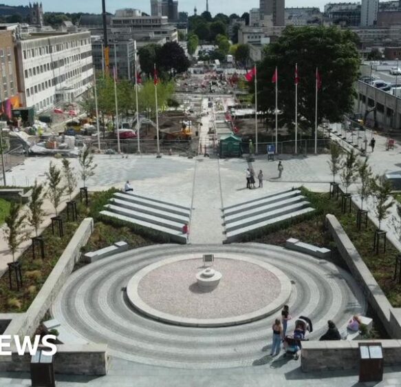 Plymouth ceremony as next phase of £30m city revamp opens