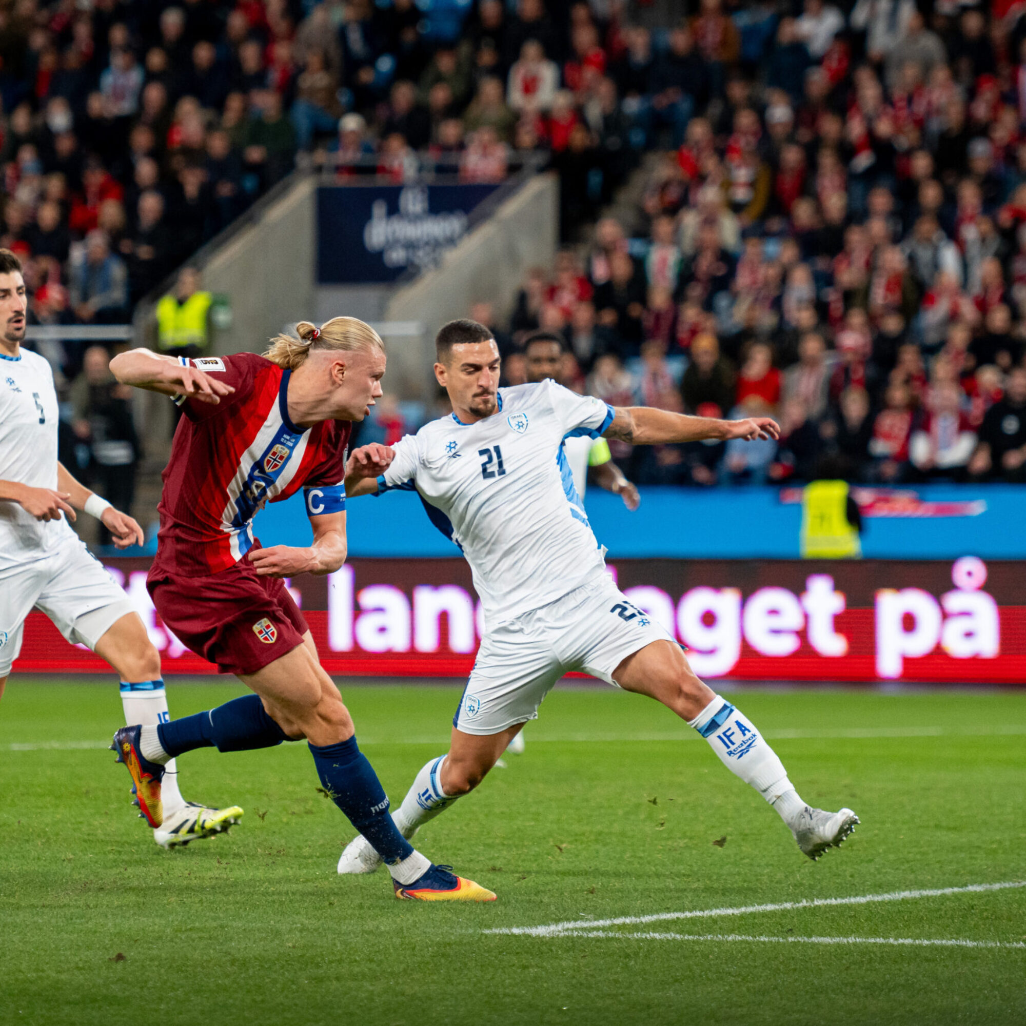 Haaland scores three as Norway crush Israel amid pro-Palestinian protest | Football News