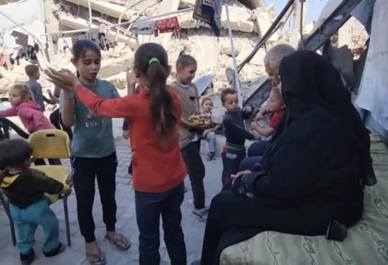Read more about the article Palestinian grandparents care for 36 children orphaned by Israel in Gaza | Israel-Palestine conflict News