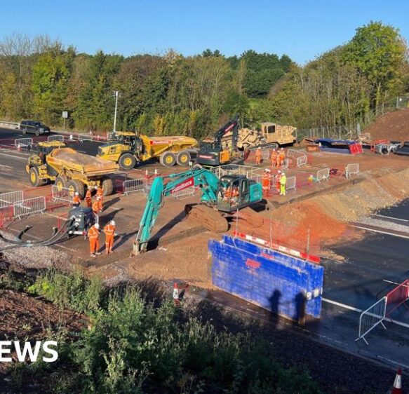 M4 warning as ‘substantial disruption’ expected between Bristol and Bath