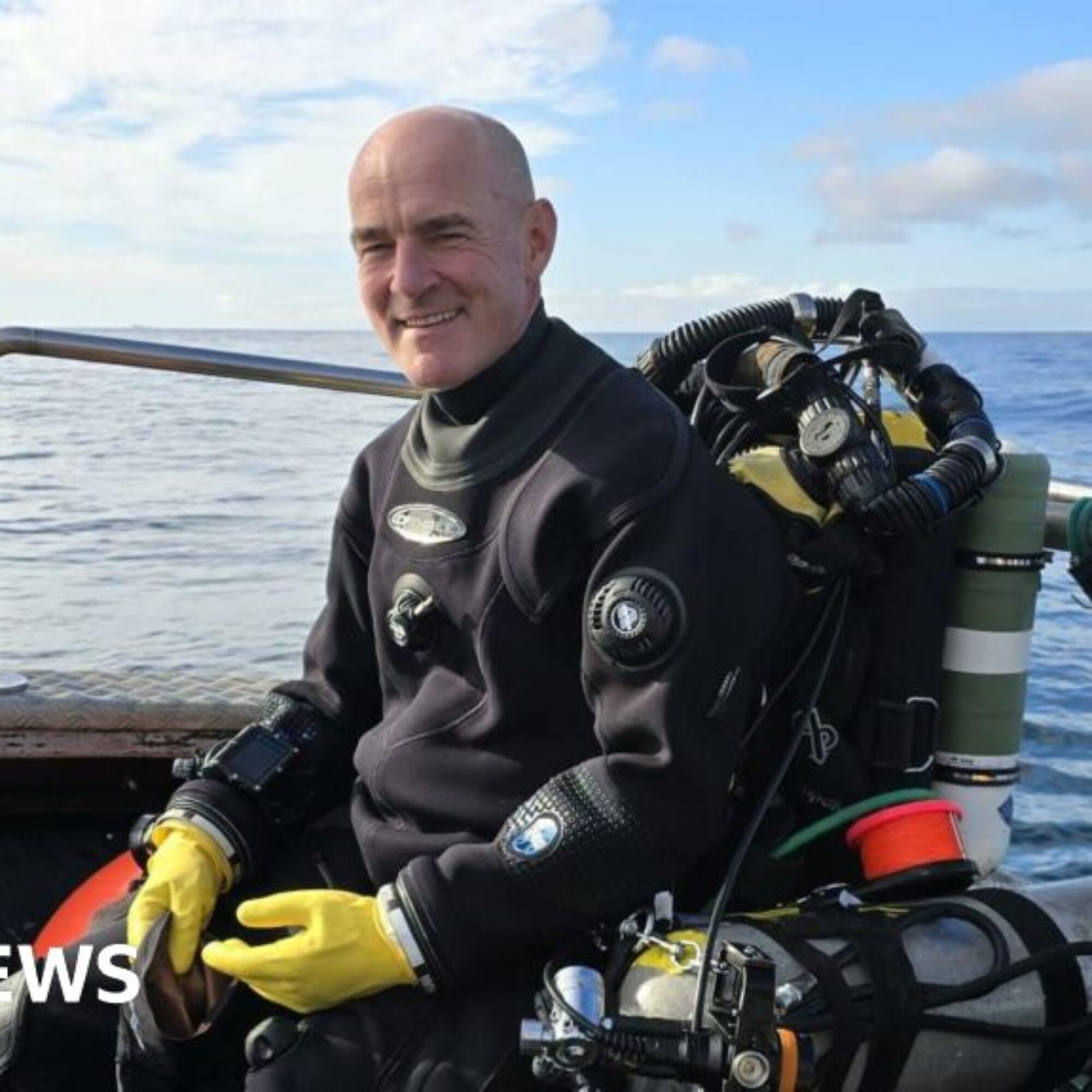 Diver thought to have identified wreck of steamship lost in 1869