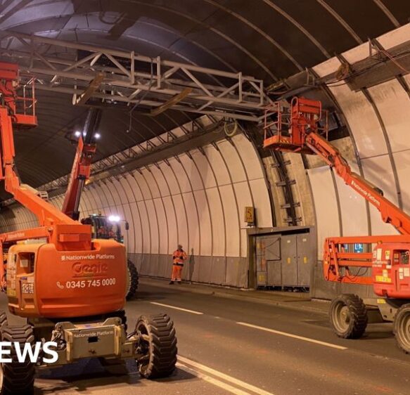 Miles of new cabling installed in Saltash Tunnel