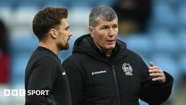 Read more about the article Rob Baxter says Exeter yet to begin contract talks with players
