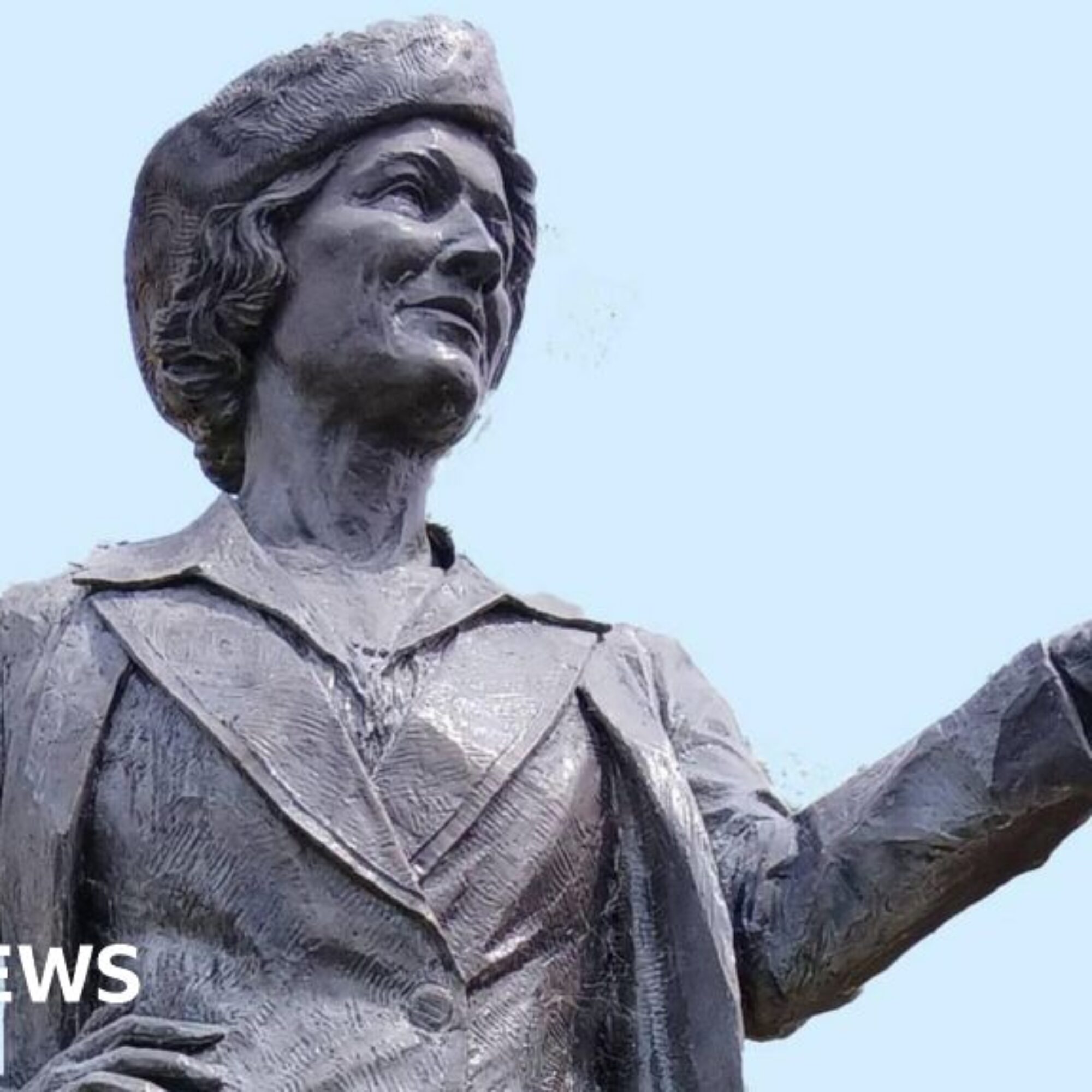 Nancy Astor statue in Plymouth removed to fix wobble
