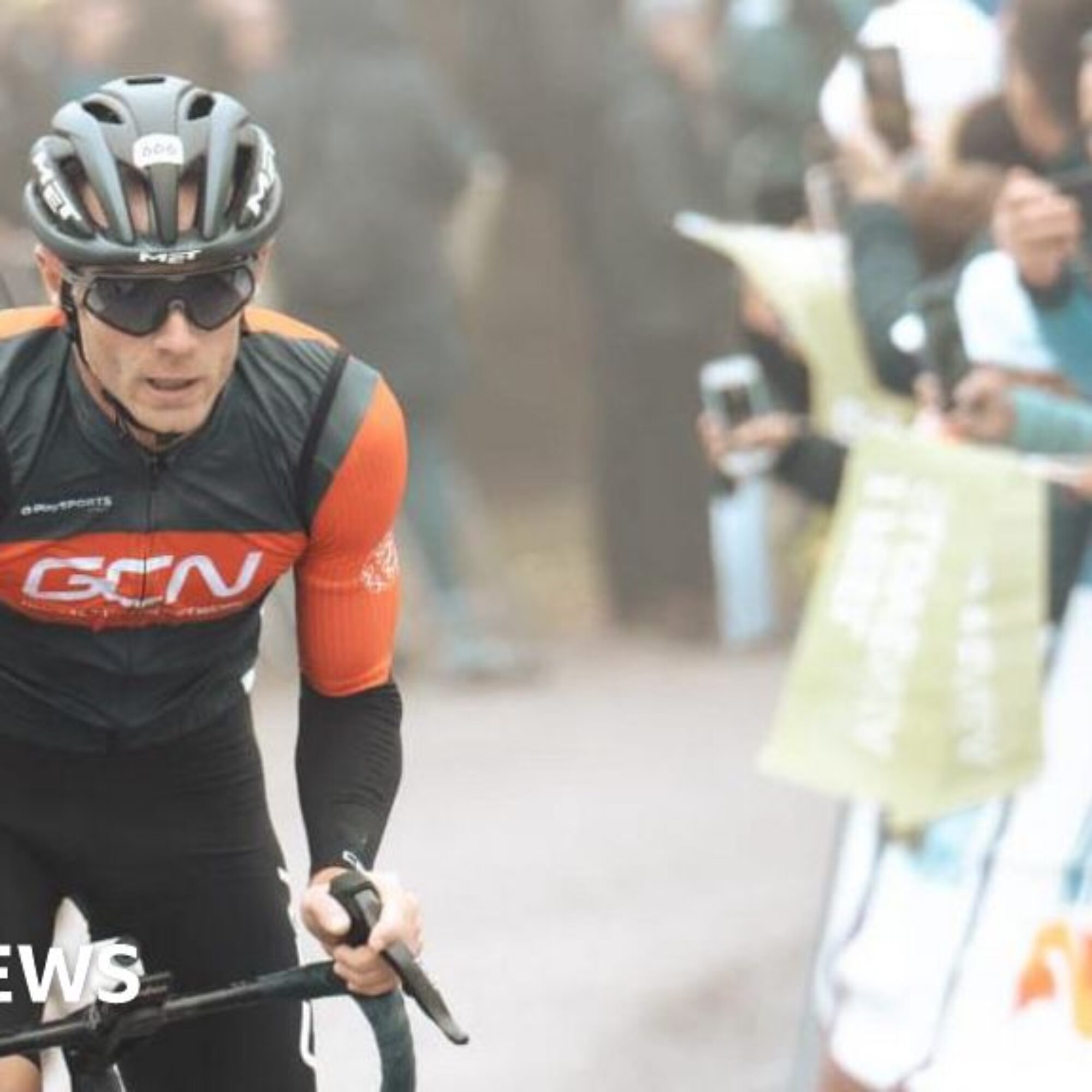 Cyclist beats Tour de France winner Tadej Pogačar in uphill race