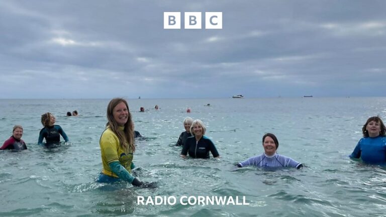 Read more about the article Daily Dip for Dave sea swim at Gyllyngvase beach