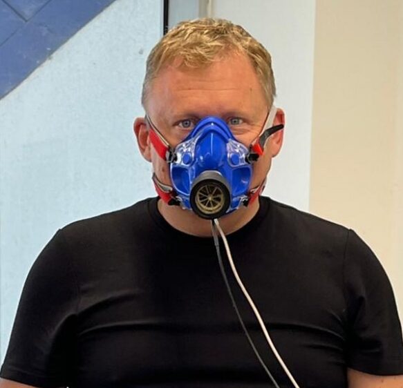 Put through his paces for Children in Need