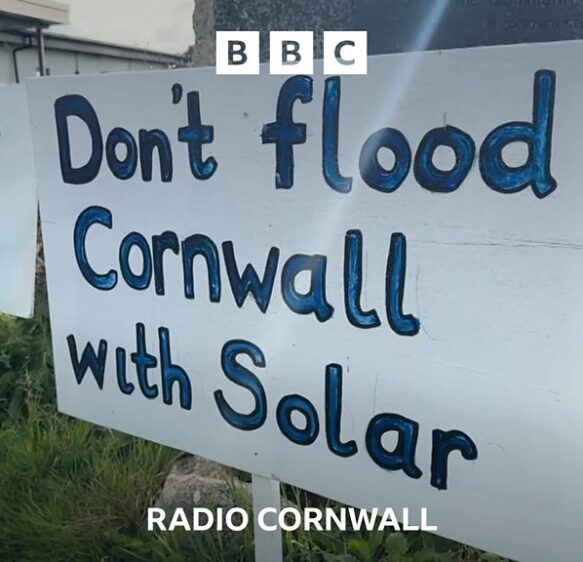Cornwall's biggest solar farm is given go-ahead