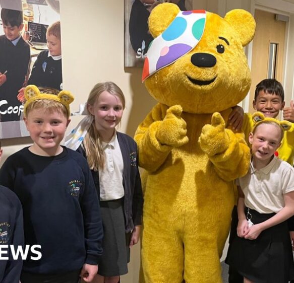 West Country schools and fundraisers mark Children in Need