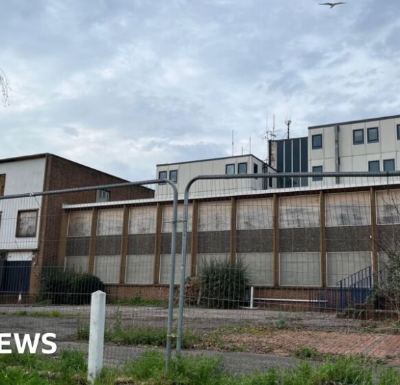 Second deliberate fire at former Exeter police station