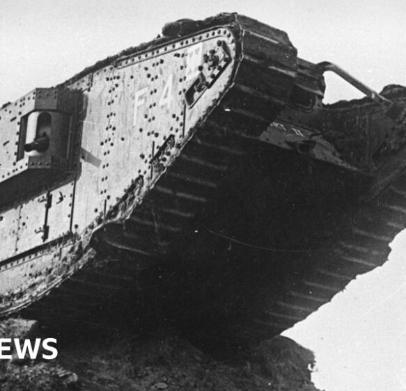 WW1 letter at Dorset museum reveals courage of fallen tank gunner
