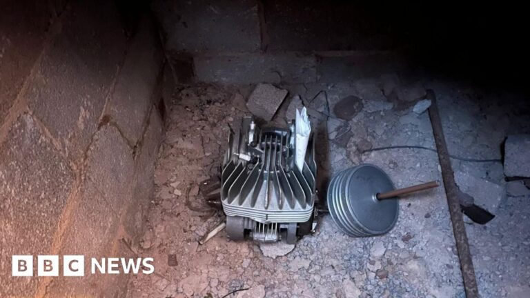 Read more about the article Motorbike engine time capsule found under Devon floorboards