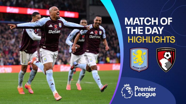Read more about the article Premier League: Aston Villa 4-0 Bournemouth – highlights