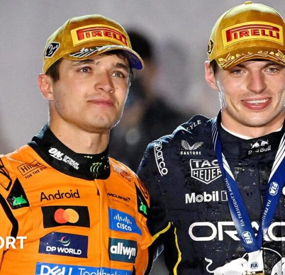 Las Vegas Grand Prix: ‘Lando Norris remains strong title favourite but Max Verstappen properly in the game’