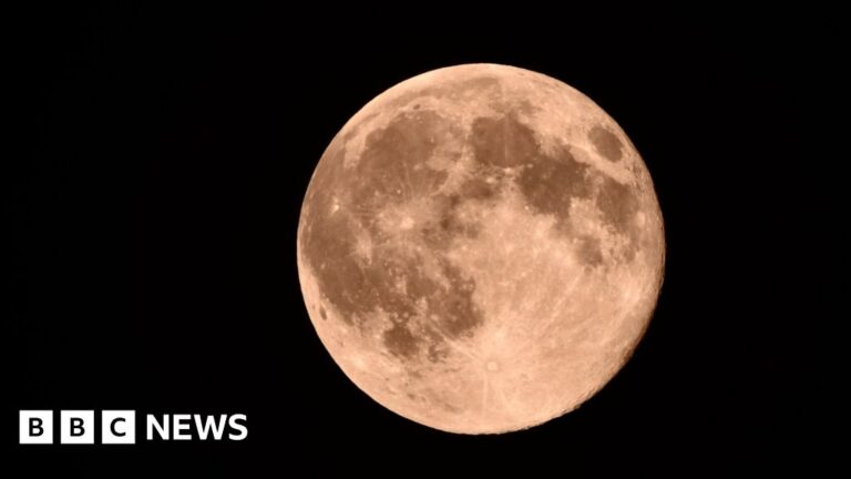 Read more about the article Beaver supermoon captured over the south of England
