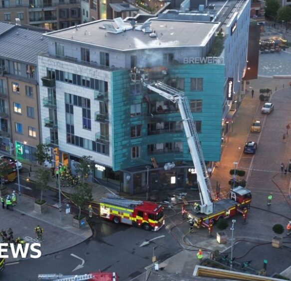 Residents return to Dorchester flats after August balcony fire