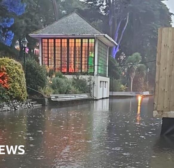 Bournemouth Christmas attractions closed after stream floods park