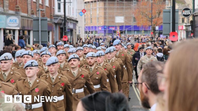 Read more about the article Ceremonies on Remembrance Sunday in the south of England