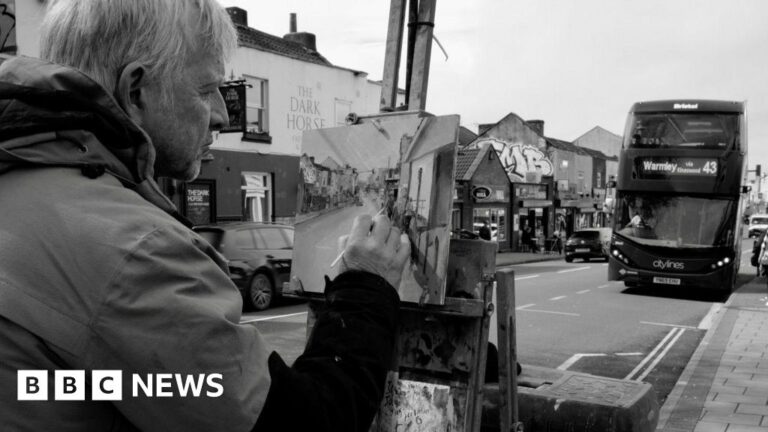 Read more about the article Street artist releases book of paintings depicting Bristol