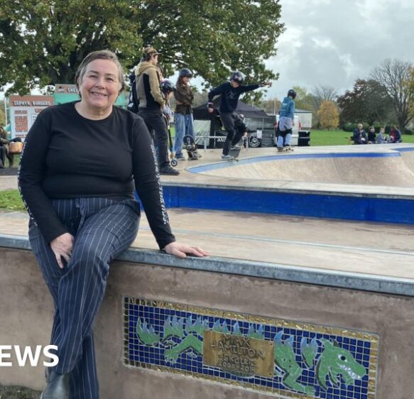 Teen honoured with memorial at new skatepark