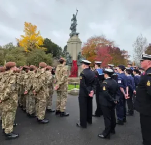 Devon Remembrance Sunday services honour armed forces