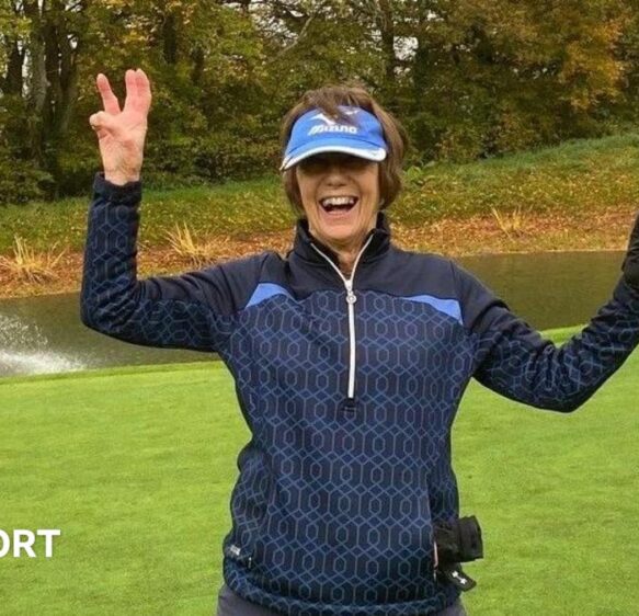 Lyn Parry: Amateur golfer aged 74 makes three holes-in-one within a month