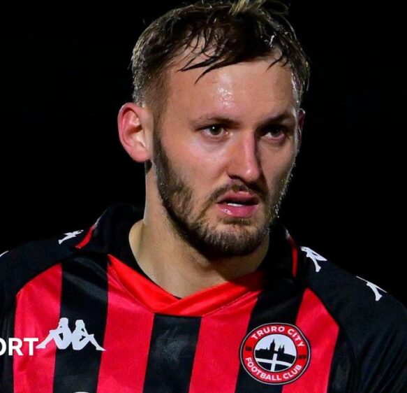 Tom Harrison: Truro City defender returns to fitness after knee injury