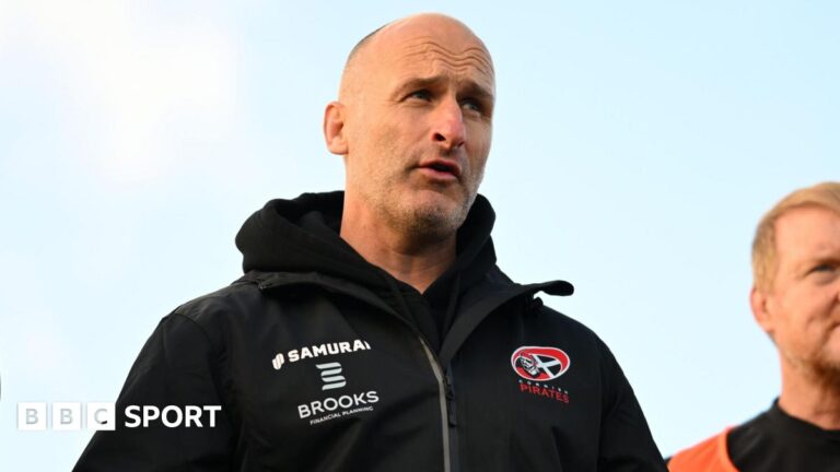 Read more about the article Gavin Cattle: Cornish Pirates boss unhappy despite 34-27 Caldy win