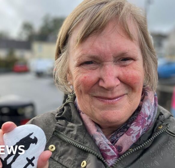 Restoration of Saltash pebble war memorial almost complete