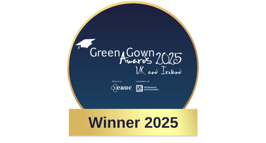You are currently viewing Green glory as University wins national sustainability awards