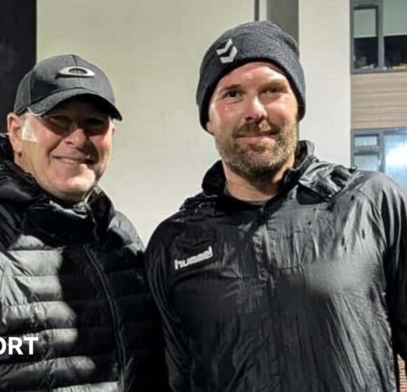 Craig & Scott Laird: Father-son duo co-managing non-league Street FC