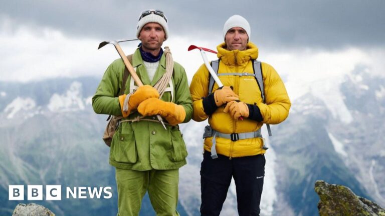 Read more about the article Devon’s Turner Twins climb Himalayan mountain with 1920s kit