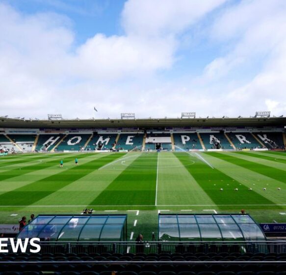 ‘Deliberate’ fire outside Plymouth Argyle’s Home Park stadium