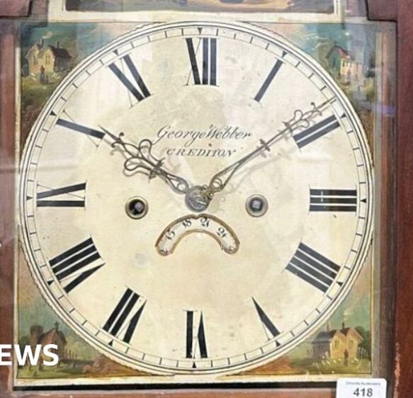Devon auction featuring 300 years of clock history